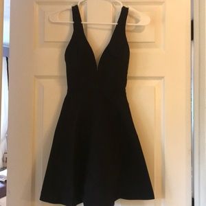black dress, perfect condition, x-small